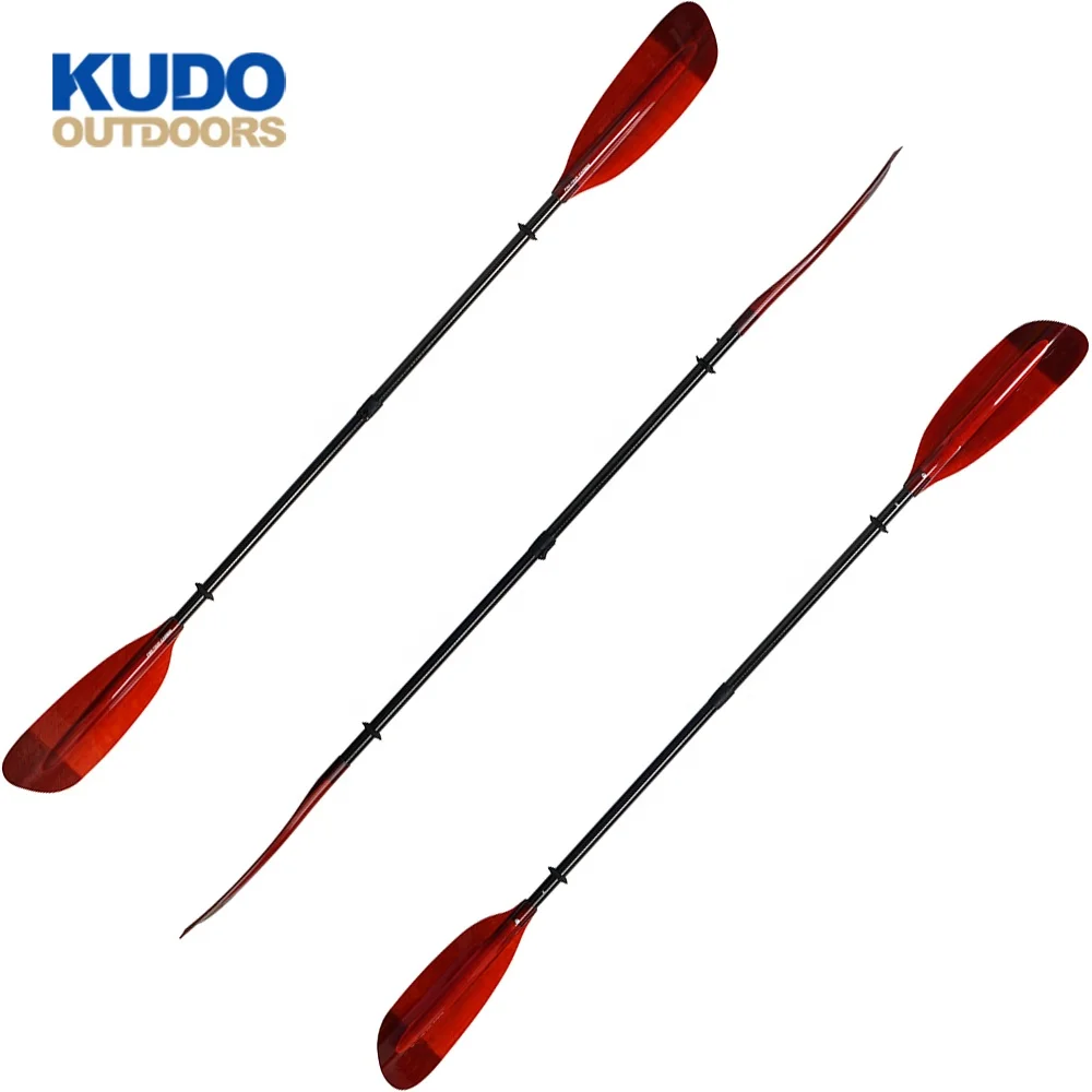 Wholesale Recreational Durable Carbon Fiber Kayak Paddle For Kayaking With 10cm Adjustable