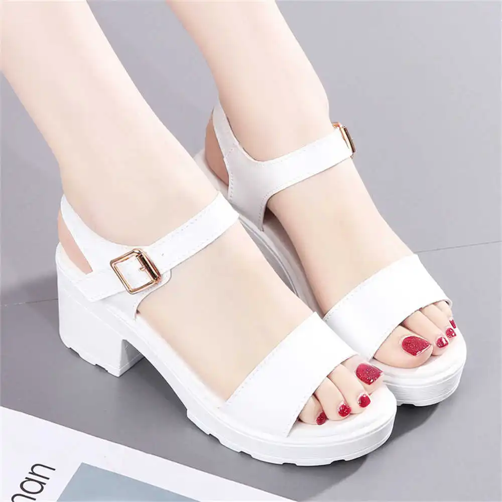 Natural Cowhide 34-40 Lace-up Sneakers Casual Woman Blue Shoes Granny Sport Shuse Industrial Sewing Daily Twnis