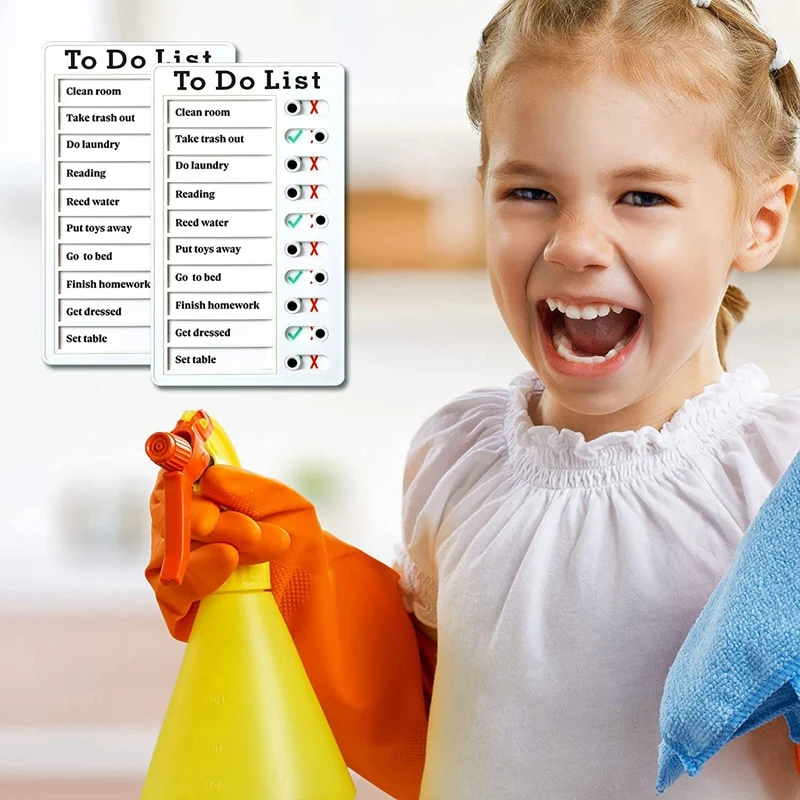 4 Stuks Om Te Doen Lijst Memo Bord Verwijderbaar Prikbord Plastic Rv Checklist Persoonlijk Schema Bord Met 8 Kaarten