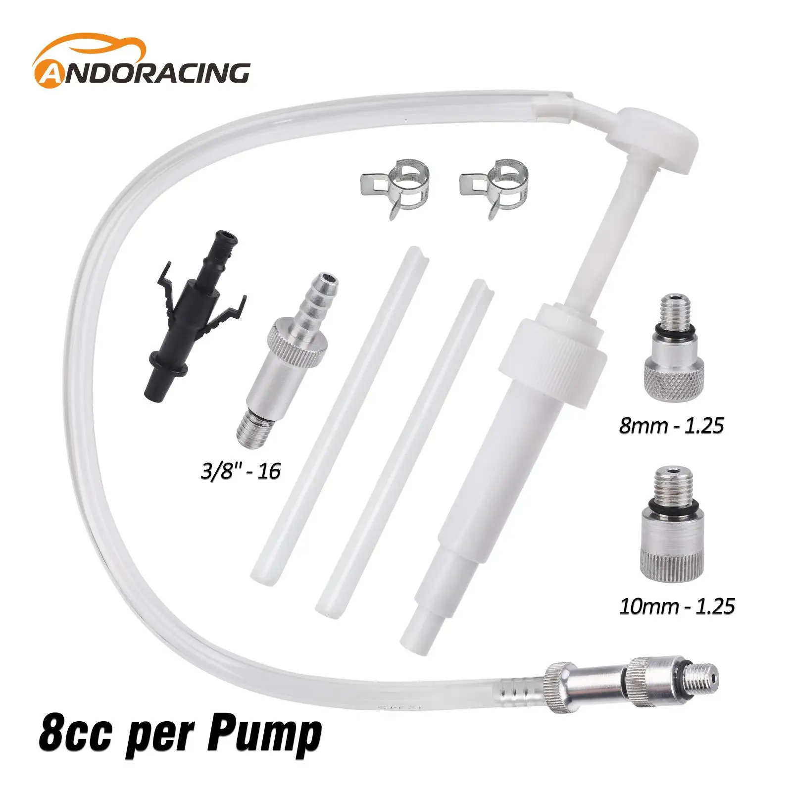

Gear Lube Pump For Transfer Gear Oil Differential and Transmission Fluid Fit Standard Quart Bottle with 3/8inch 8mm 10mm Adapter