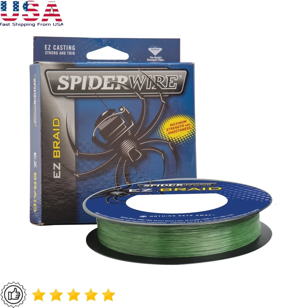 Тест на 30 фунтов, 300 ярдов, плетеная леска с динемами, зеленый мох, высокопрочный, растягивающийся, гладкий литой, чувствительность, пресноводная вода