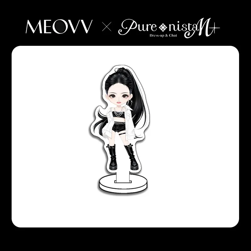 KPOP MEOVV الشكل الدائم المنبثقة متجر الاكريليك سطح المكتب زخرفة Gawon Sooin آنا نارين المشجعين جمع الهدايا