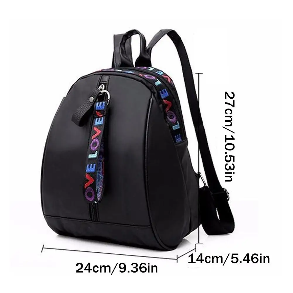 Contrast Color Backpack Fashion Backpacks Oxford Cloth Waterproof Casual Large Classes Capacity Student Backpack Lightweigh O2j7