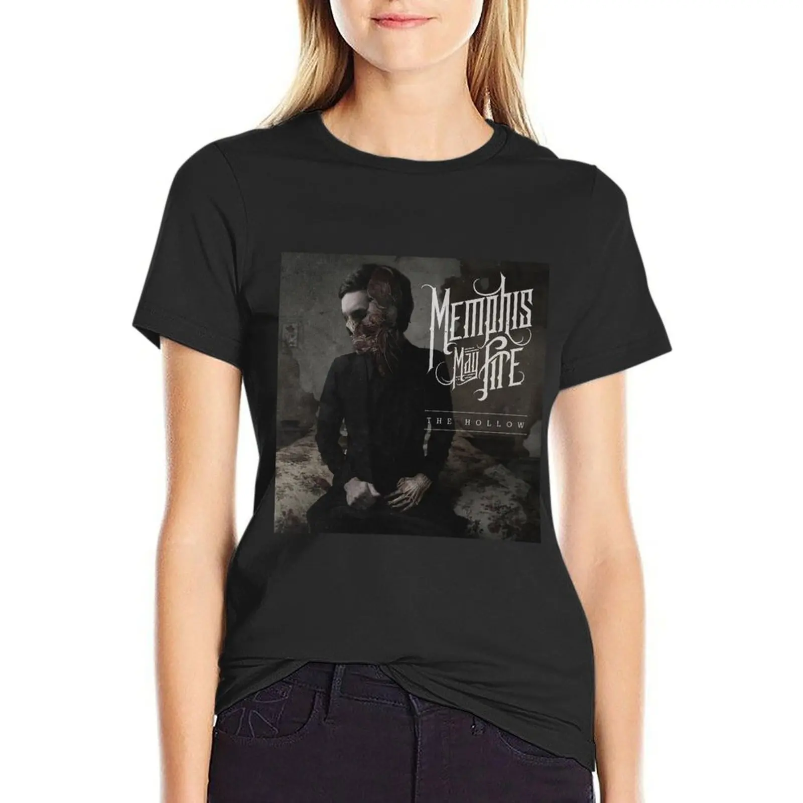 

Memphis May Fire the hollow T-Shirt quick-drying quick drying hippie clothes ariat shirts for Women