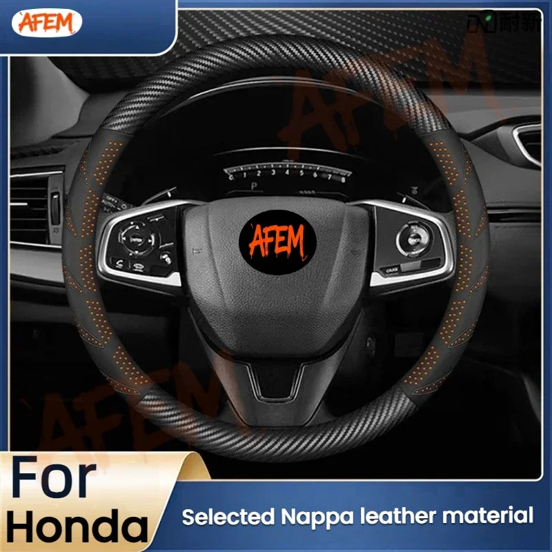 For Honda Accord Eleventh Generation Civic CRV Haoying Binzhi XRV Lingpai Steering Wheel Cover Car Grip Cover For all Seasons