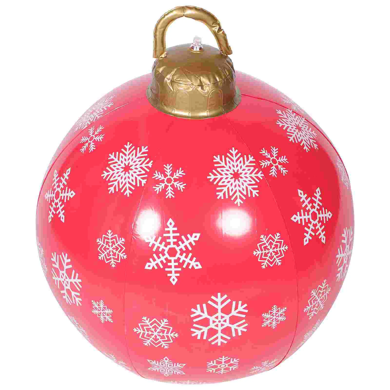 Inflatable Christmas Ball Decoration over Size Balls Ornament Large Outdoor Decorations