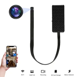 DIY Mini WiFi Nanny Camera with Remote Viewing, Motion Detection, Recording, SD Card Storage, APP for Home and Office Security