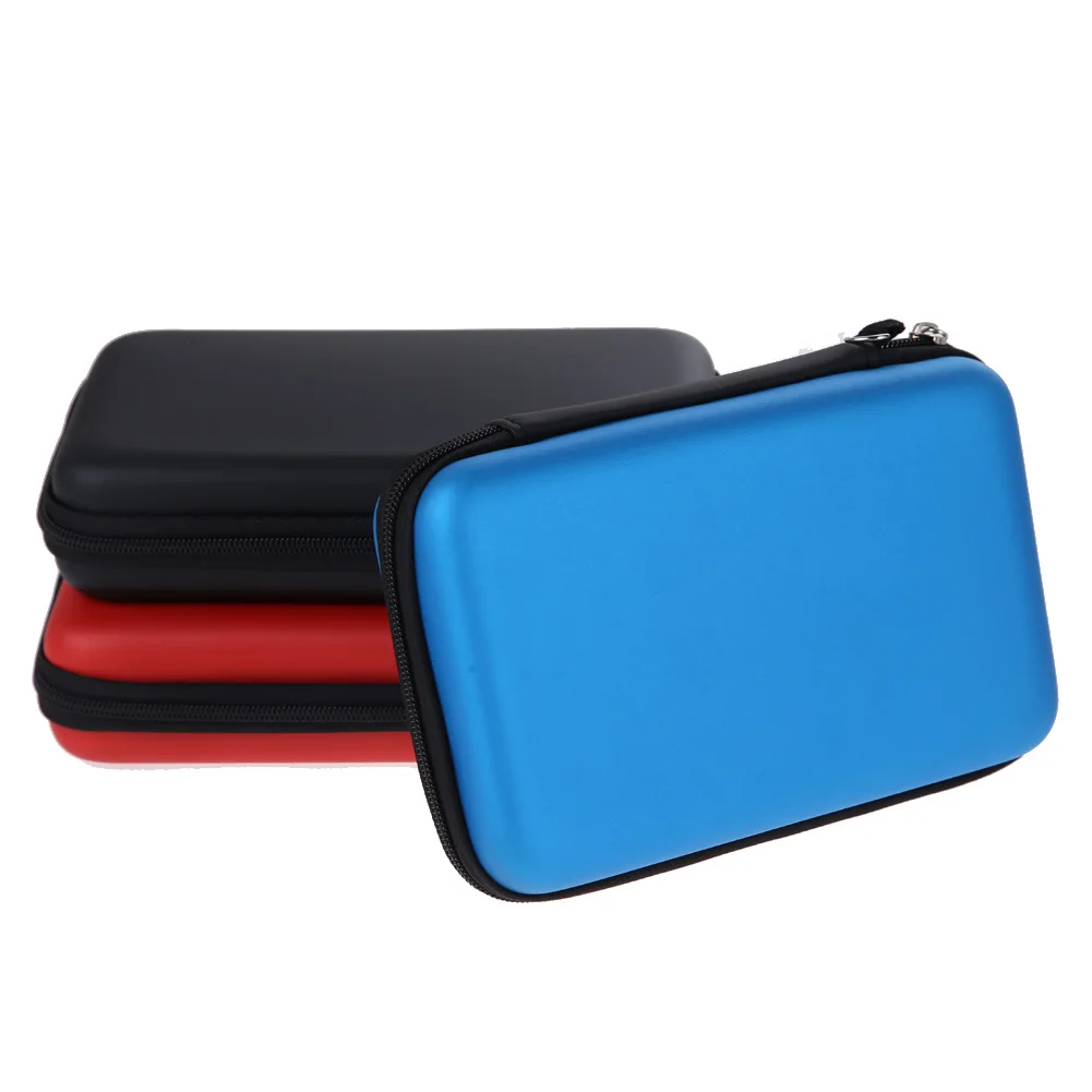 Estuche rígido de piel EVA de alta calidad para Nintendo 3DS XL LL con correa para juegos y accesorios bolsa portátil caliente