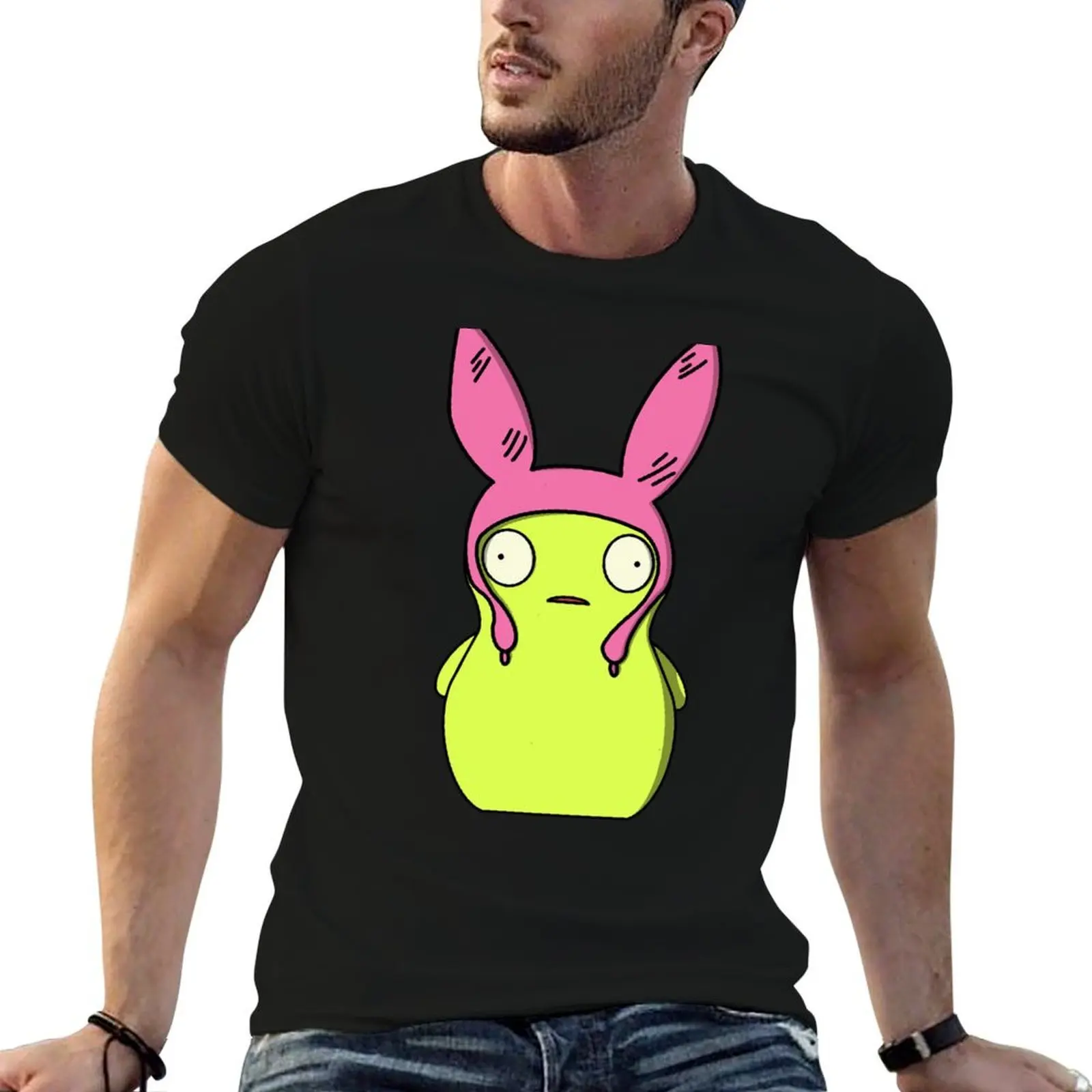 Kuchi Kopi Louise Edition T-Shirt cotton graphic tees heavyweights plus size men clothing