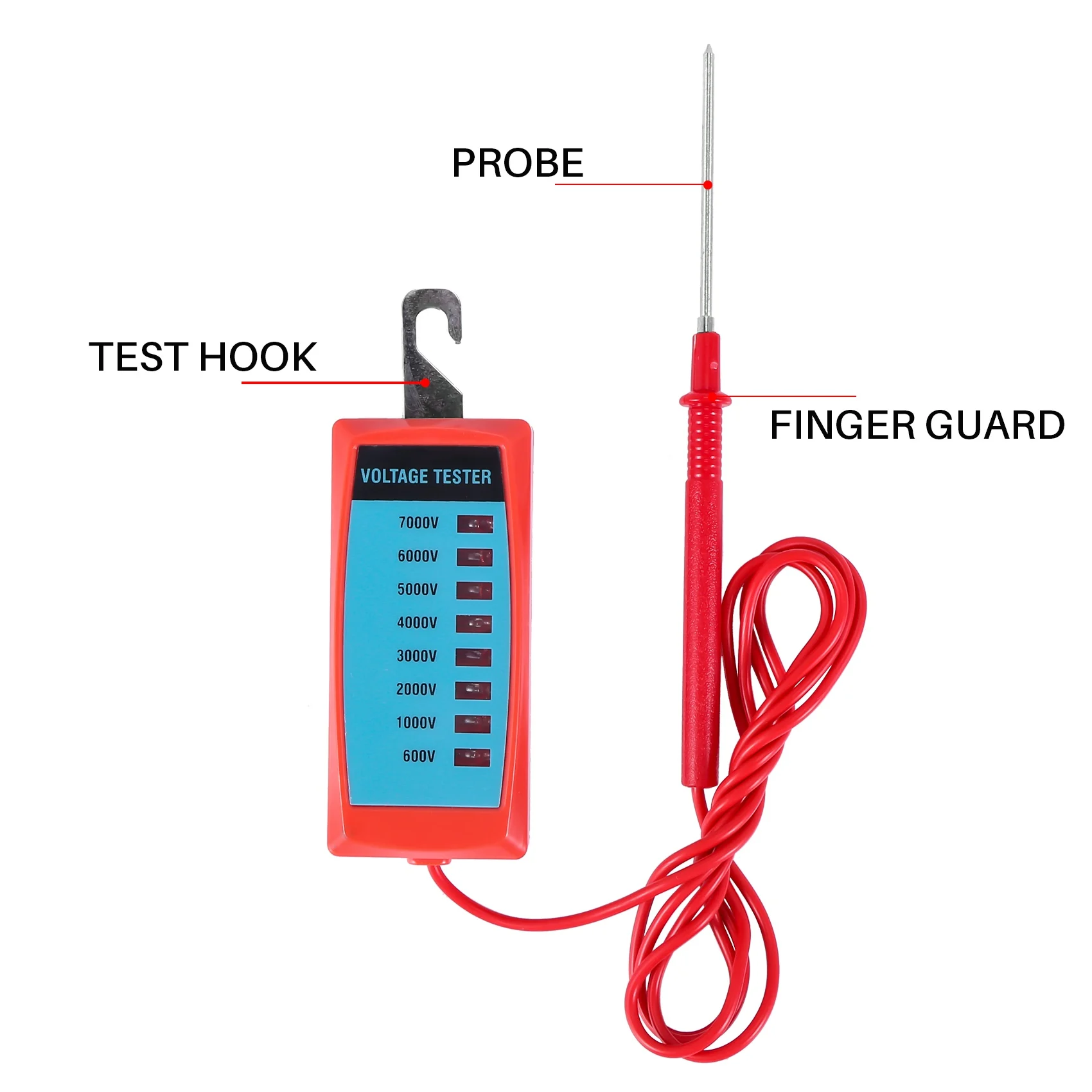 PZHI-Electric Fence Voltage Tester For Farm Garden Solar Fence Fault
