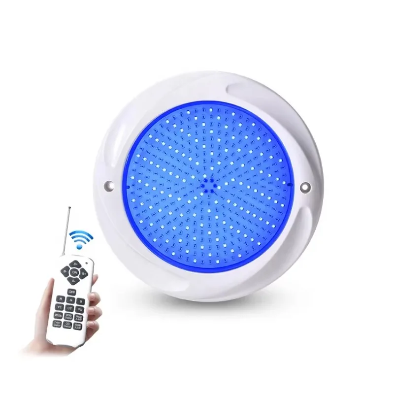 

12V 35W Rgb Color Changing Waterproof Ip68 Led Pond Bulb Lamp Wall Mounted Remote Control Swimming Pool Light