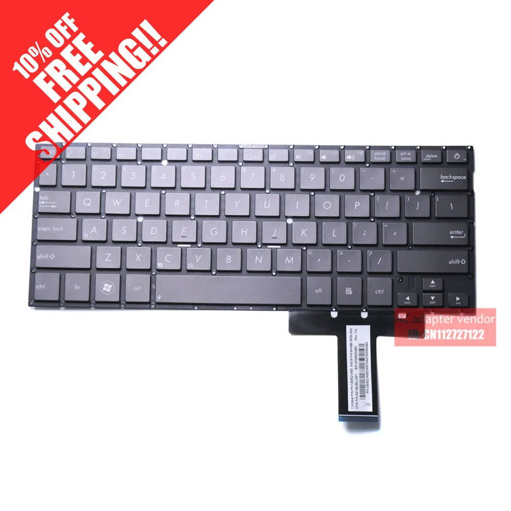

New Replacement FOR Asus UX31 UX31A UX31E UX31LA US English version keyboard brown color