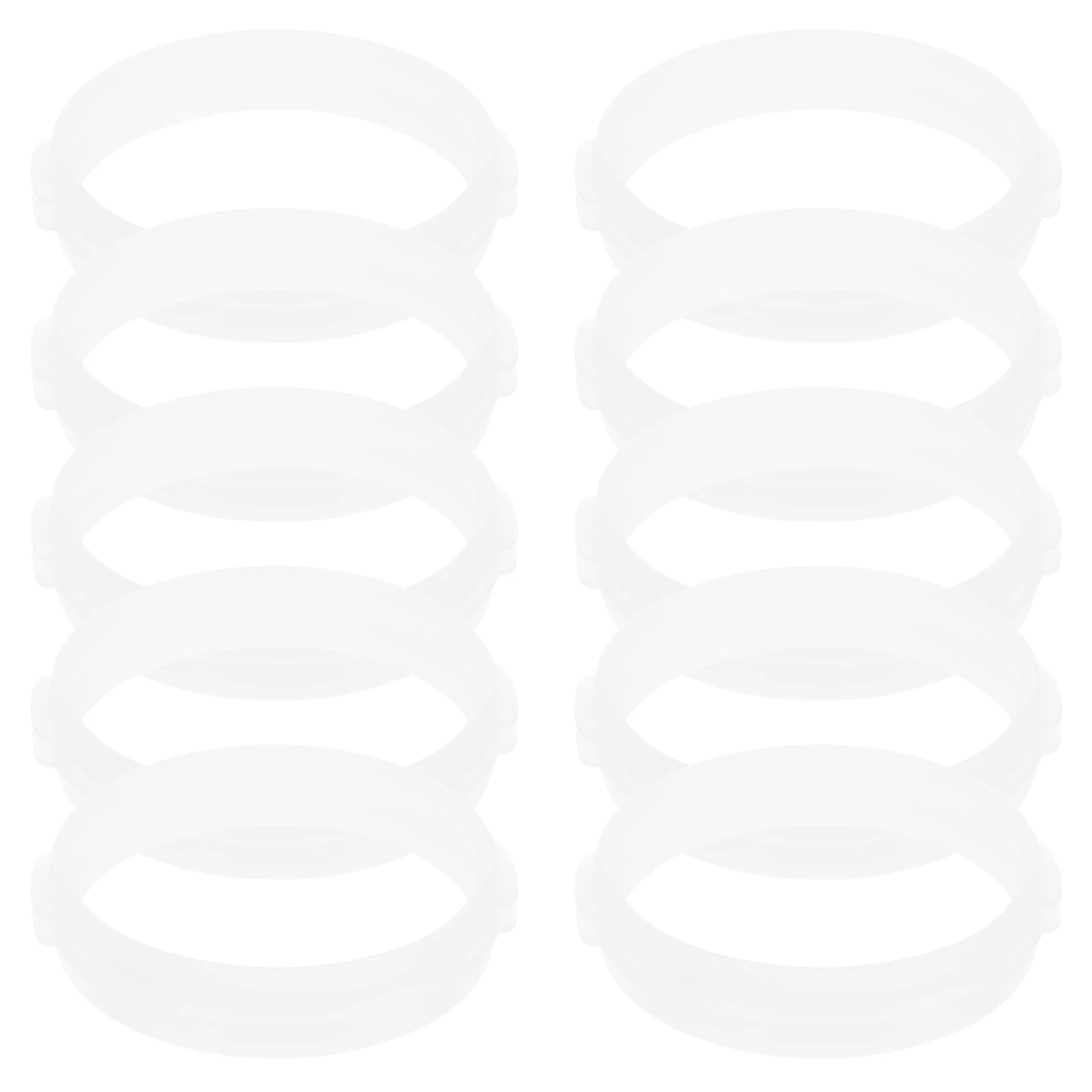 

10Pcs Hamster Cage Tunnel Rings DIY Tube Connectors Replacement for Guinea Pigs Hedgehogs Small Pets Hamster Tunnel Ring