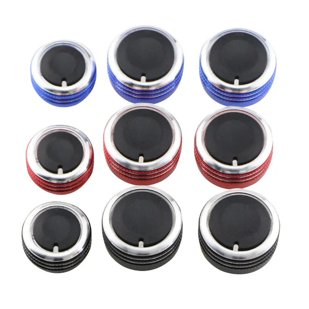 3Pcs Car Ac Knob Fo… - image