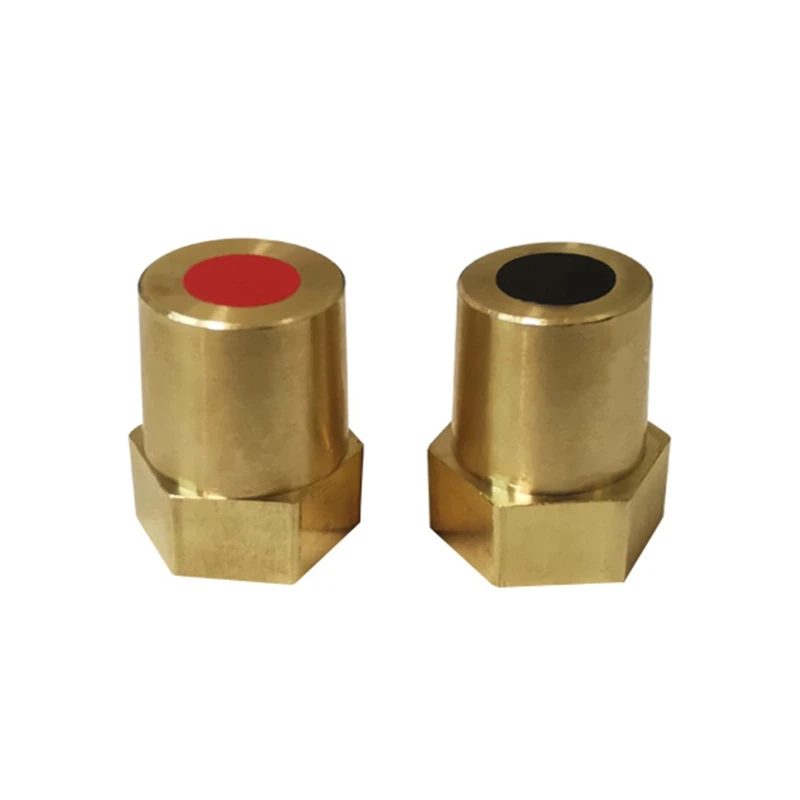 2Pcs Car Battery Terminal Connector Clamp M10 M6 M8 Brass Stud 918B