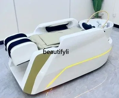 

yj7 Automatic intelligent electric massage shampoo bed Barber shop Flush bed Water circulation hair treatment shop