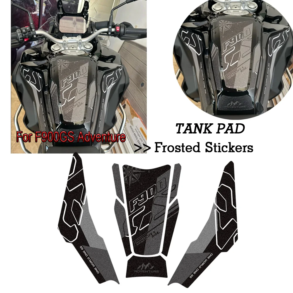 2024-2026 Motorcycle Stickers Decals Protector For F900GS F900 GS F 900 Adventure ADV Tank Cap Fuel Tank Decorative Stickers