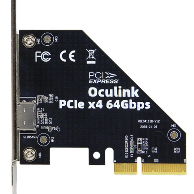 

AT93-Pcie X4to SFF 8611 и 8612 Карта адаптера Плата расширения Pciex4/To Oculink Карта адаптера PCIE Внешний адаптер Oculink