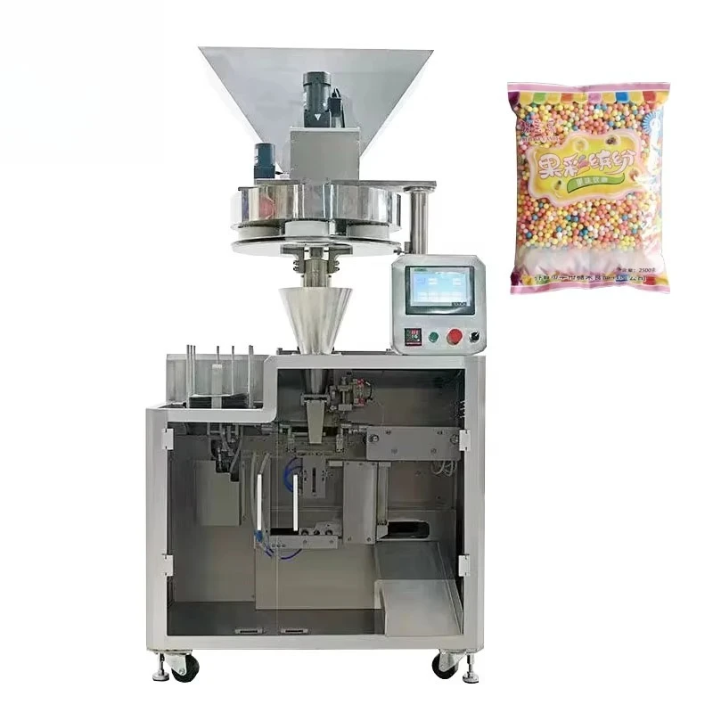 Machine d'emballage automatique de sacs en plastique pour granulés, équipement de remplissage pour le sucre, le sel et autres produits