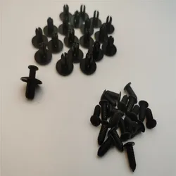 Car 8mm Hole Plastic Rivets Fastener Push Clip for Hyundai IX35 IX25 Solaris Tucson Sonata Santa Fe Elantra Reina