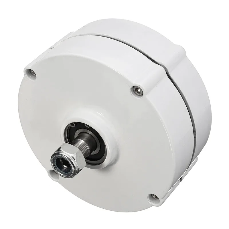6000W 24V 12V Wind Turbine Generator Motor 3 Phase Gearless Permanent Magnet AC Alternator For Wind Water Turbine Diesel Engine