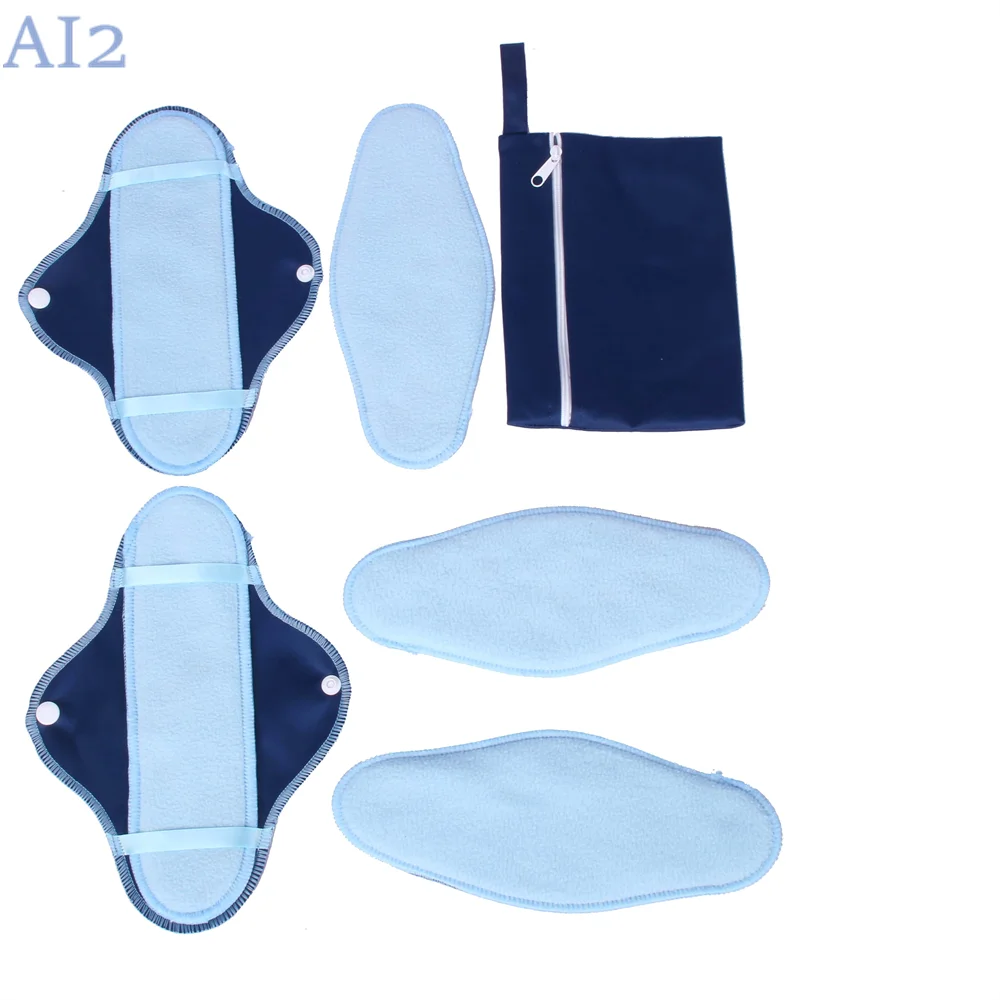 Многоразовые супервпитывающие гигиенические прокладки