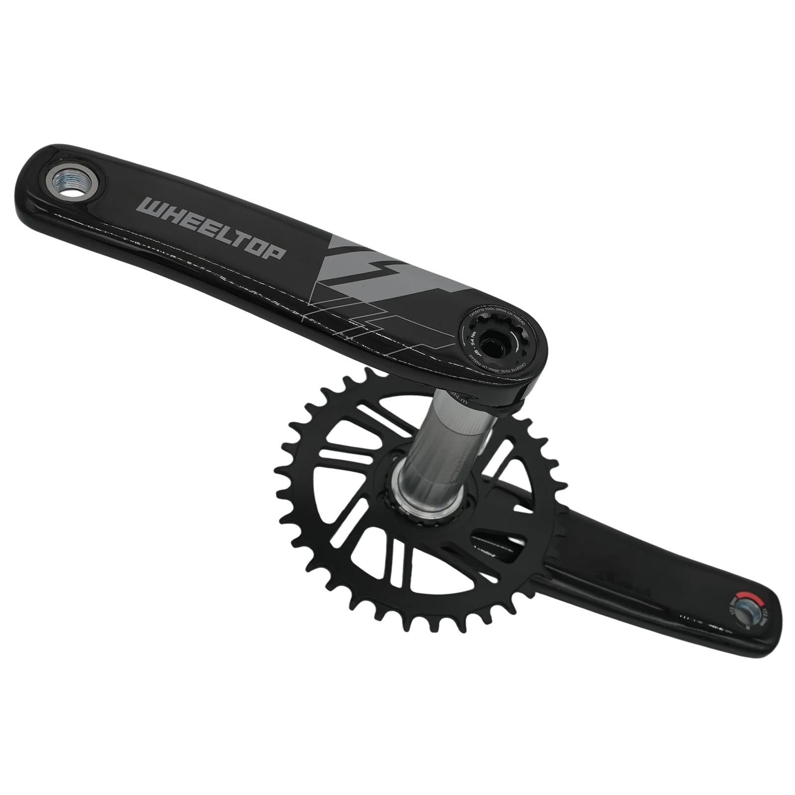 

Durable & Stiff Carbon MTB Crankset Bicycle Crank & Chainwheel For Mountain Biking