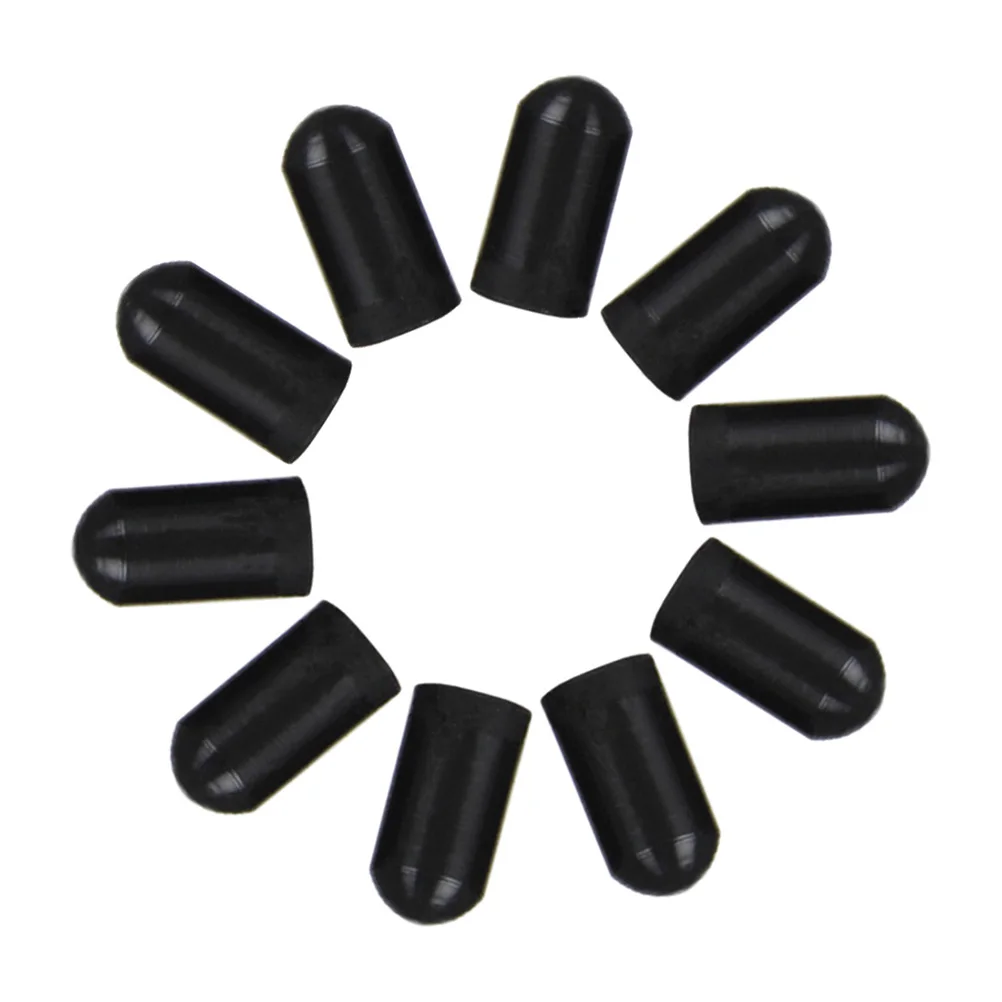 

10 Pcs Drumstick Protectors Sound Dampeners Silicone Practice Tips Accessories Noise Reducer Mute Drumsticks