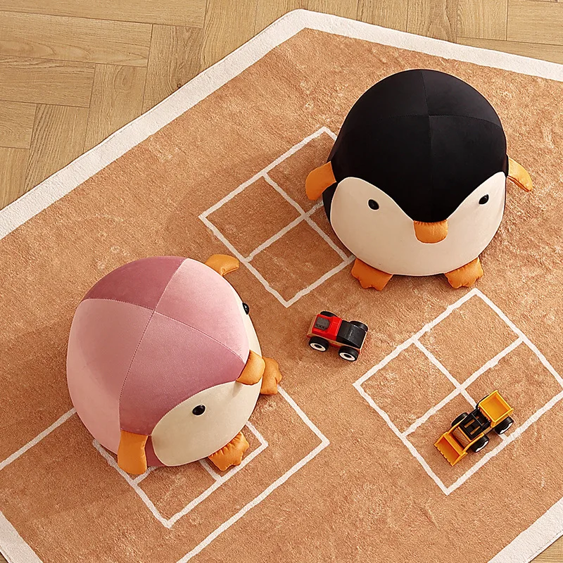 Sgabello per animali carino per la casa, sgabello creativo per il cambio delle scarpe, sgabello basso per divano del soggiorno