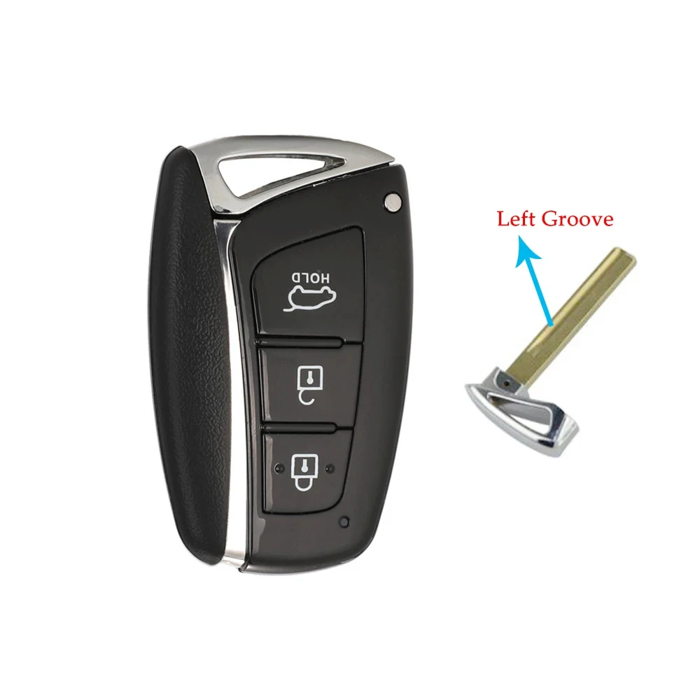 3 Button Smart Remote Car Key For Hyundai Santa Fe IX45 Genesis Azera 2012 2013 2014 2015 2016 2017 433MHz ID46 Chip 95440 2W500