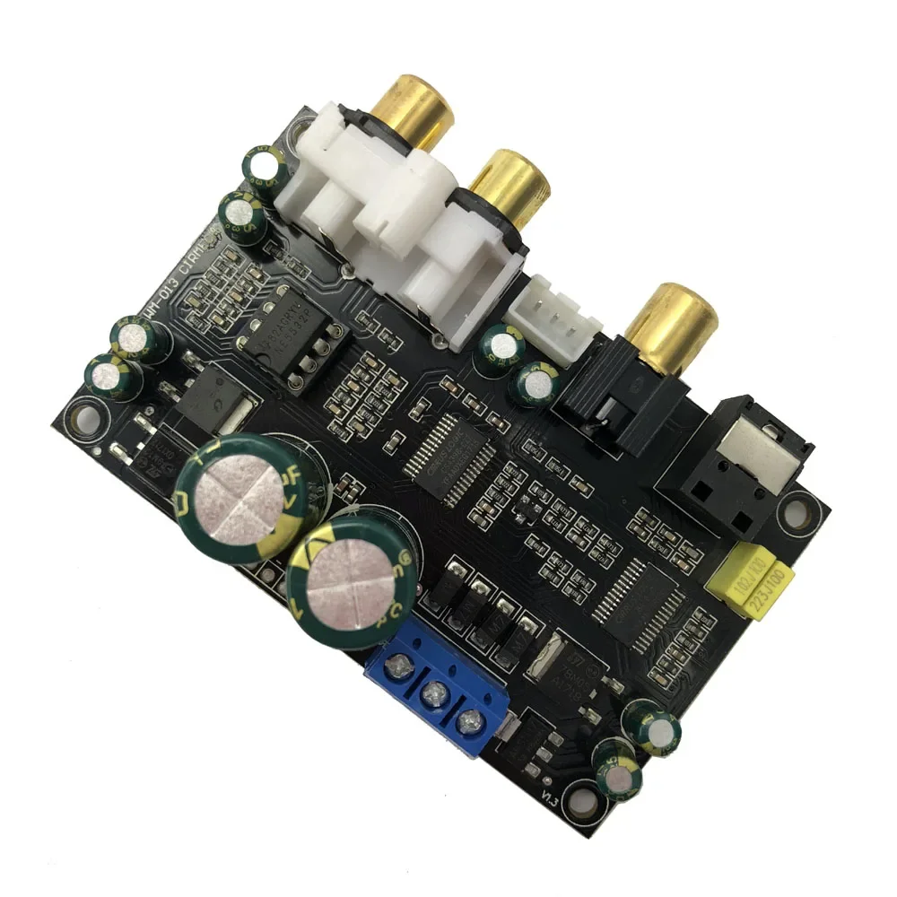 Lusya CS8416 CS4398 modulo di interfaccia digitale DAC Board ingresso coassiale ottico DAC decoder board 24bit 192K AC 12V C3-003