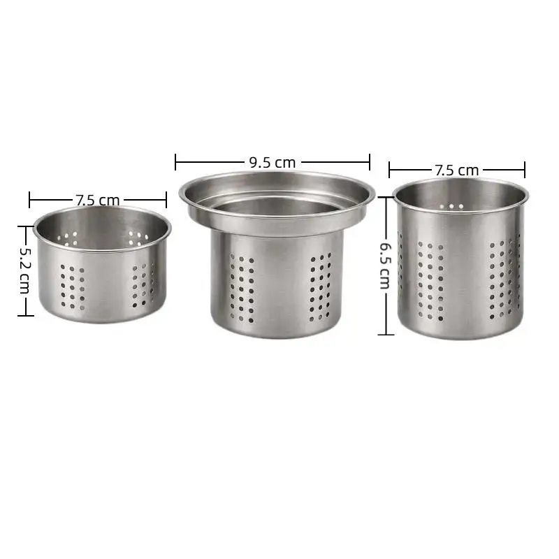 304 Stainless Steel Tea Infuser Reusable Fine Mesh Strainer Ideal for Cold Brew Hot Tea Mug Teapot