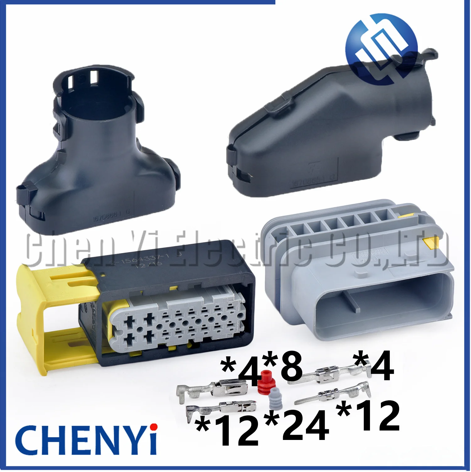 16 Pin Waterproof Automotive Connectors Wire Harness plug 2-1564337-1 2-1564528-1 2-1564529-1 For Scania ELC4 Suspension ecu