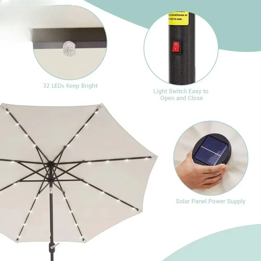 

-Kingmake Classic Design Commercial Manufacturer-Grade Parts Outdoor Patio Umbrella