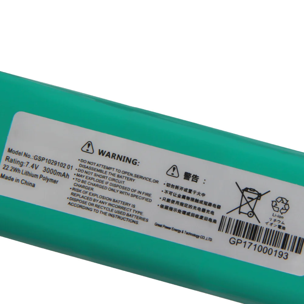 GSP1029102 01 Replacement Battery For Harman Kardon Go-play Bluetooth Speaker Batteries 3000mAh