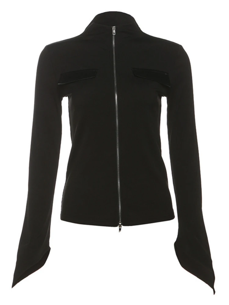 Y2k 美的ヴィンテージ PU パッチワーク女性スカート原宿ハイウエスト妖精 A ラインロングスカートストリートプリーツグランジ段段段段