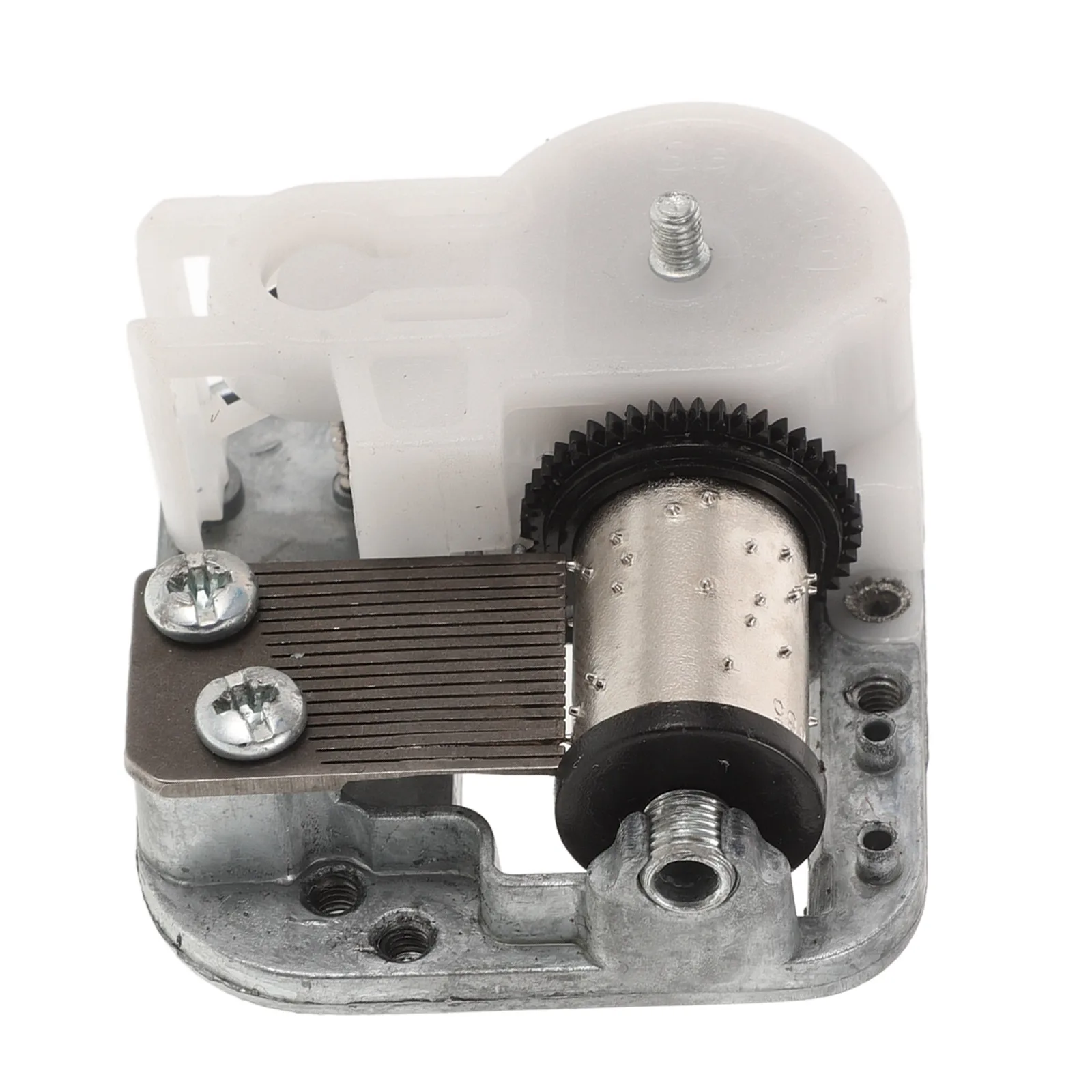 

Music Box Dual- Movement Hand Crank Diy Mechanism Square Metal Wind up Key Screws Boxes Musical Box Clockwork Sound Quality