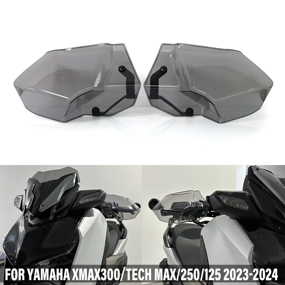 

FOR YAMAHA XMAX300 XMAX250 XMAX125 2023 2024 Motorcycle Handguards Handlebar Hand Guards Hand Shields Windshield Windproof Kit