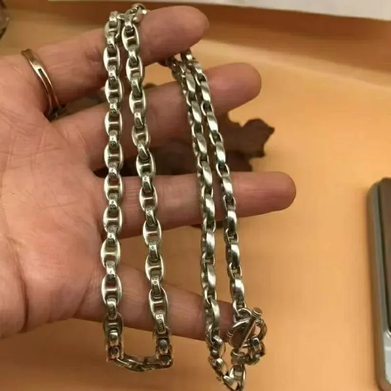 Tibetan Silver bracelet to ward off evil luck drop magic pestle male female hand string men's and women's jewelry gifts