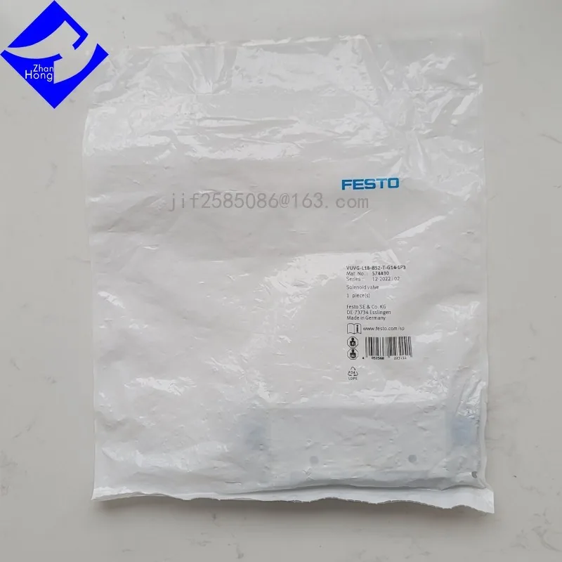 

FESTO 574430 VUVG-L18-B52-T-G14-1P3 Genuine Original Special Offer, All Series Available, Price Negotiable