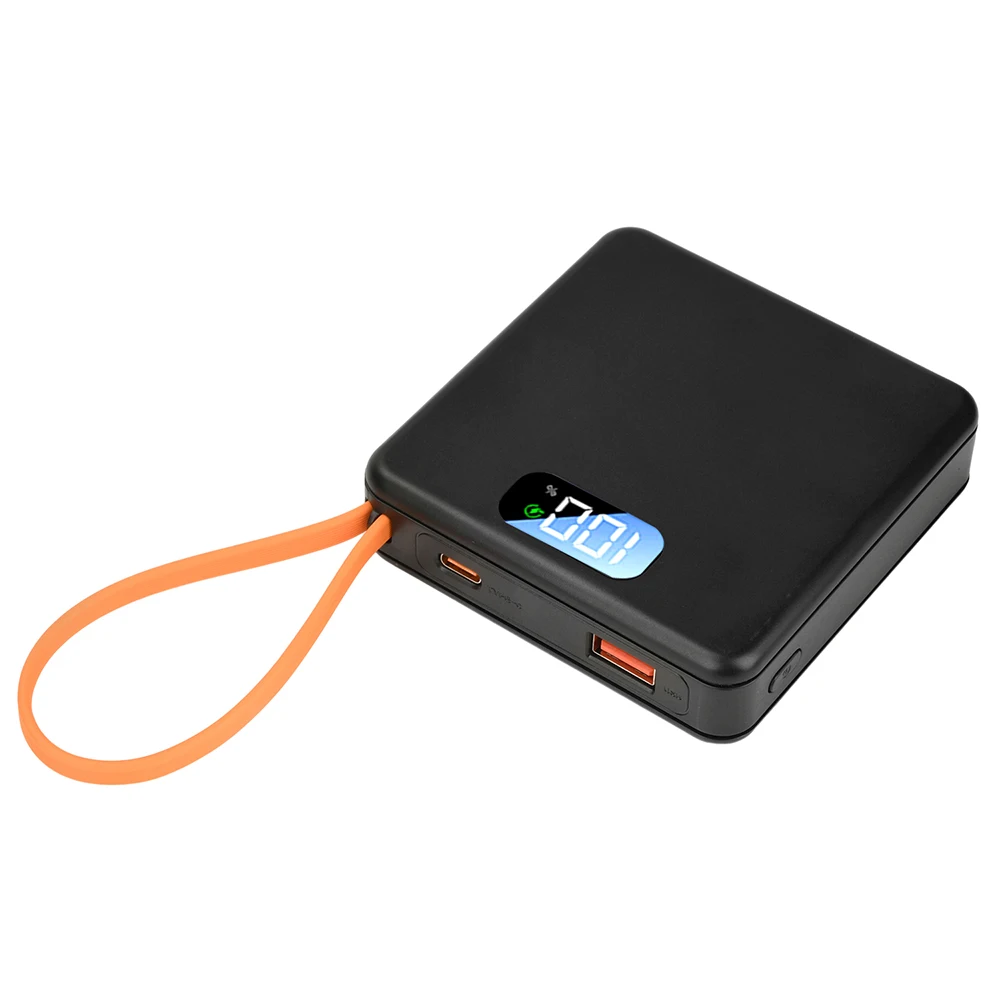 DIY 3*18650 Batterie-Powerbank-Kit 10W 22.5W Schnellladegehäuse mit Ladekabel, abnehmbar, schweißfrei, mobiles Stromversorgungs-Kit – Detail 15