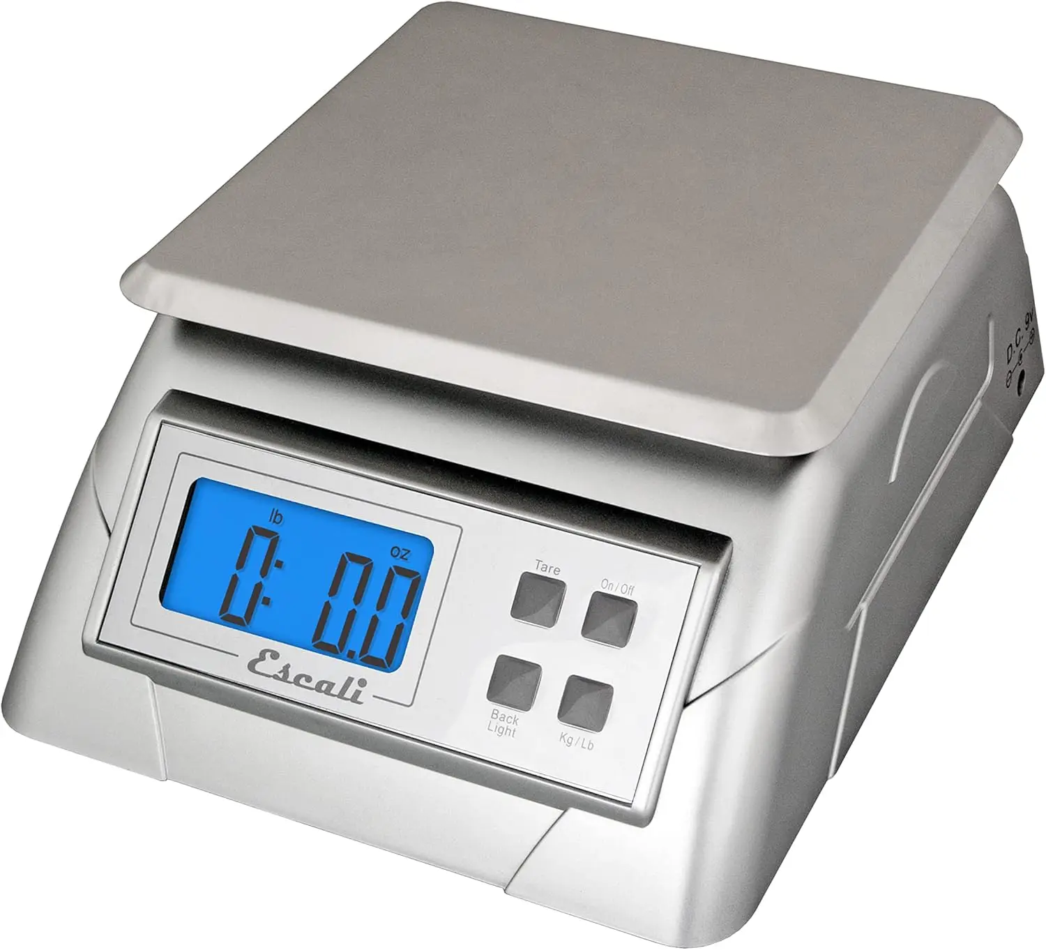 

Digital Kitchen Scale with Removable Stainless Steel Platform, LCD Display, Tare Function for Baking and Cooking
