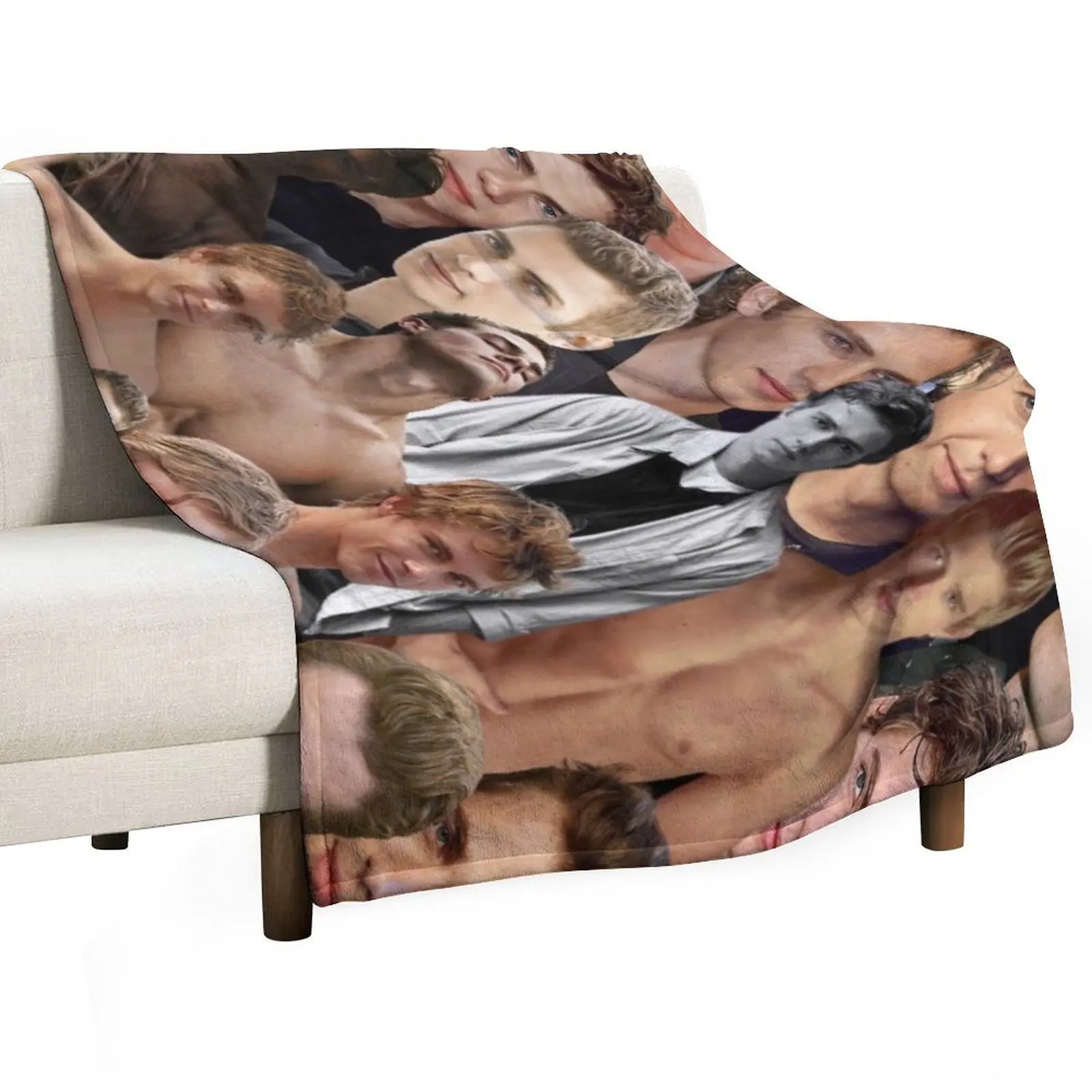 

Hayden Christensen Photo Collage Throw Blanket Furry wednesday For Baby Hairy Blankets