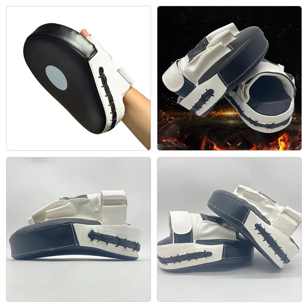 Professional Curved Boxing Strike Pad for Muay Thai Kickboxing Taekwondo Mma Training Focus Mitt Hand Pad Punching Target