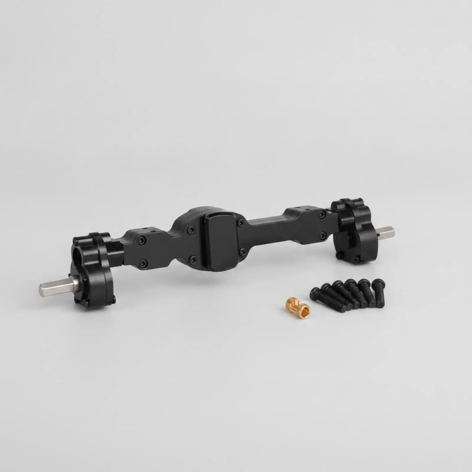 Metal Vehicle Axle Assembly for High Speed RC Car All Terrain 4x4 for jeep Crawler with Elevated Housing Design