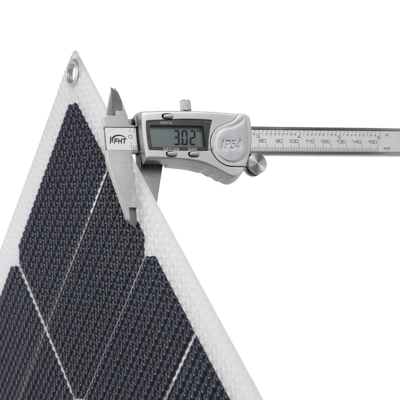 ETFE 50W Solar Panel Flexible 18V Portable Solar Cell Energy Charger DIY Connector For Charging Power System Car Camping RV Boat