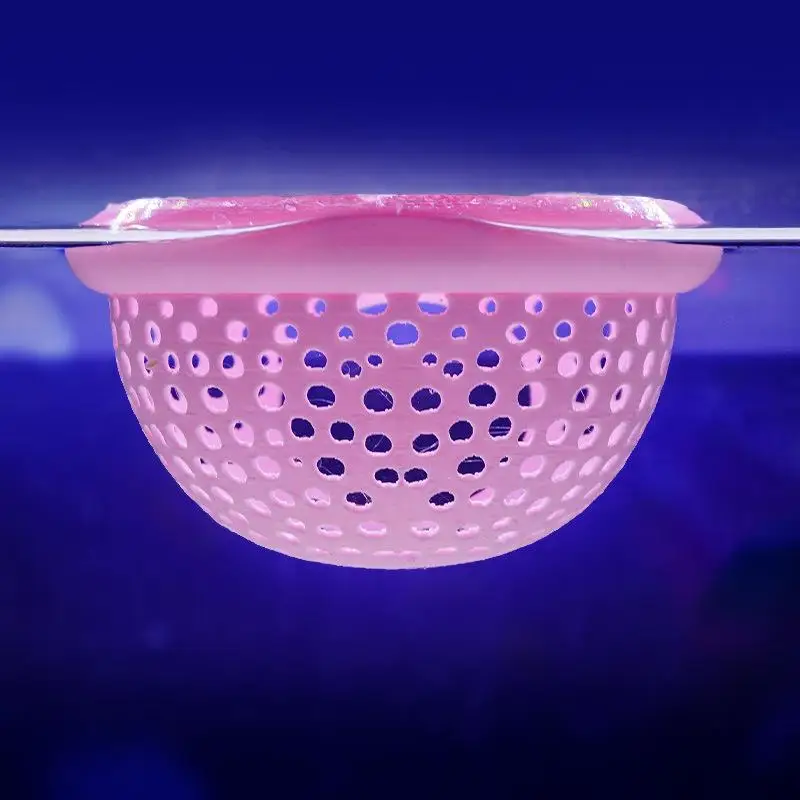 1 Stück Betta-Fisch-Hängematte, schwimmende Hängematte für Aquarien, bietet einen sicheren Ruheplatz für Betta-Fische, Garnelen und kleine Kreaturen – Detail 8