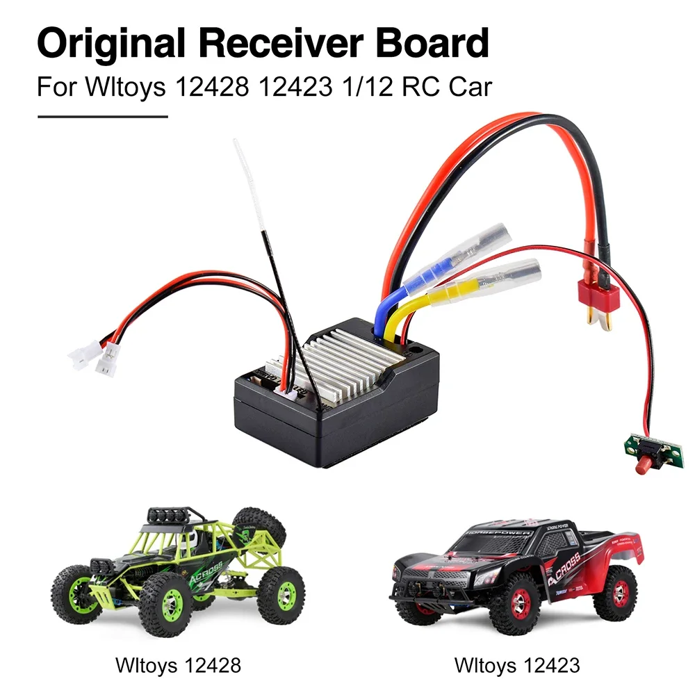 

Wltoys 12428 12423 RC Car Receiver Spare Parts 12428-0056 Circuit Board Main Board for 1/12 RC Car