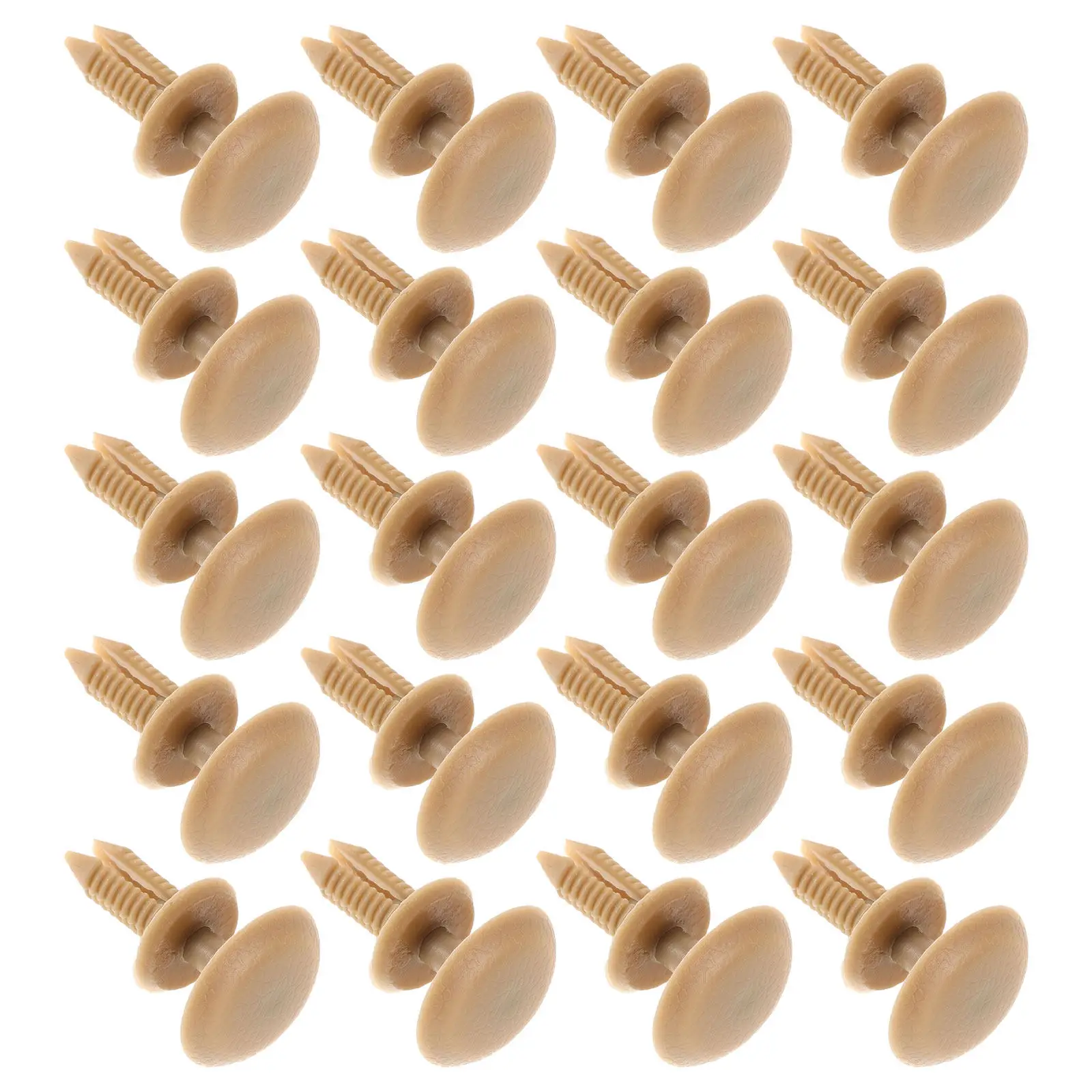 100Pcs Car Roof Headliner Clips Two Prong Fastener Set Overhead Console Retainer Locking Clip Universal Trim Panel Holder