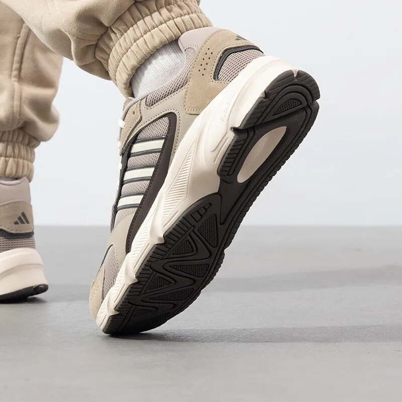 Sepatu Pria Adidas 2025 Sepatu Kasual Olahraga Bantalan Bersirkulasi Ringan Baru JH6845